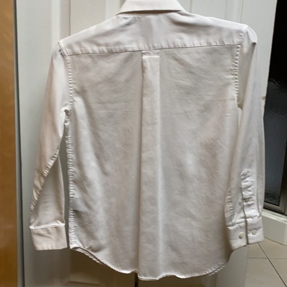 Lauren Ralph Lauren button down shirt, Boys size 10, White color, dressy shirt - Picture 4 of 6